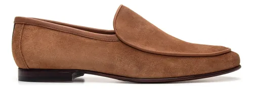 Mocassim Loafer Couro Camurça Design Italiano